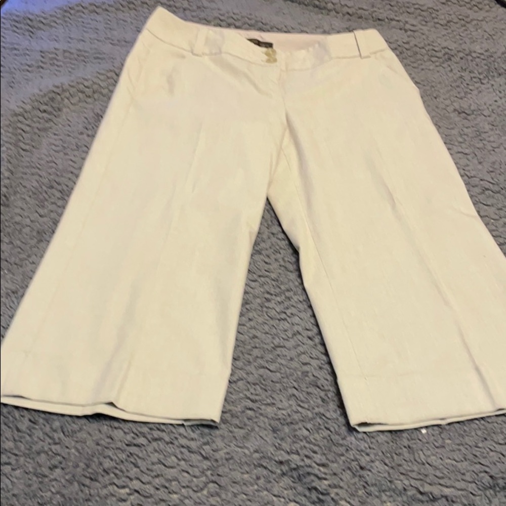 The Limited wide leg Capri dress pants